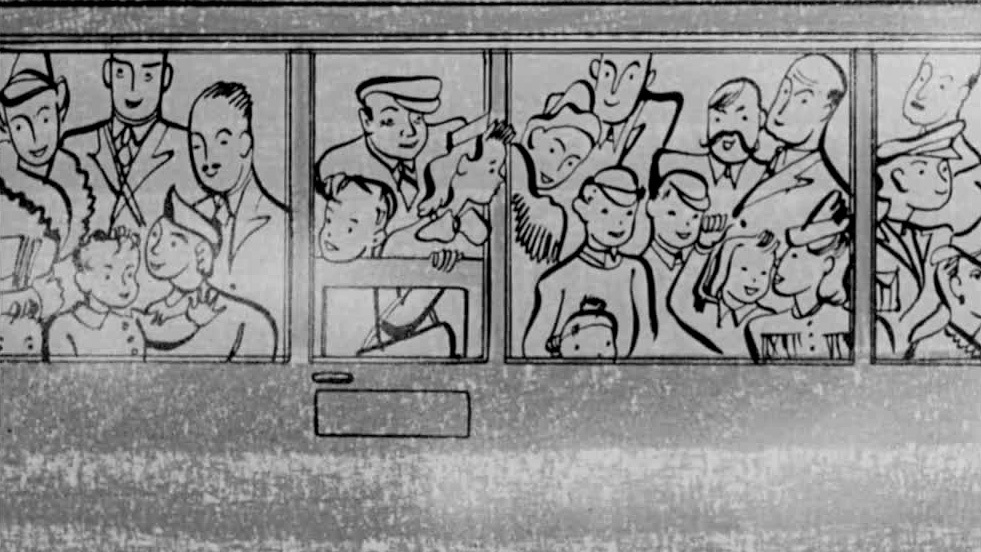 Delayed trains, crowded carriages, and standing room only: Blitz spirit makes a parent's nightmare commute a walk in the park