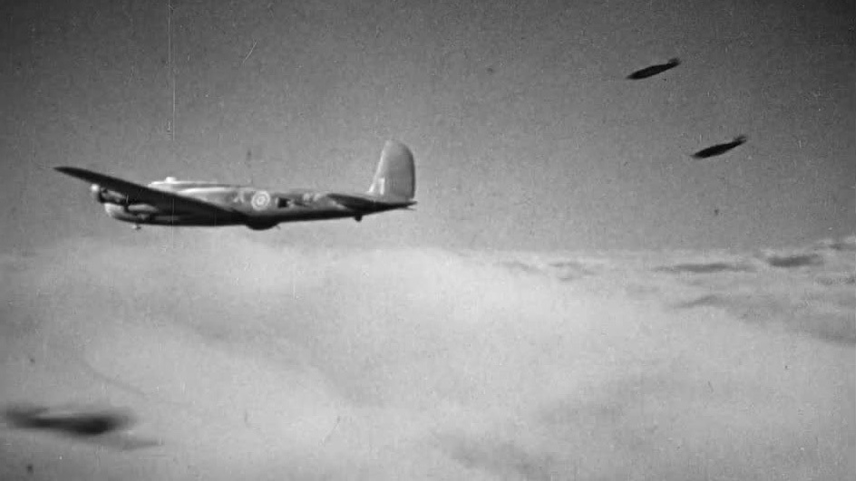 This typically energetic trailer for a British-made Warner Bros. wartime drama certainly does its job.