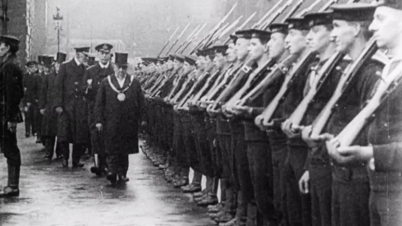Poignant scenes as a public roll of honour for Liverpool and Merseyside's war dead is unveiled.