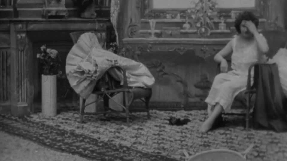 A treat for Victorian voyeurs - and Britain's oldest erotic film?