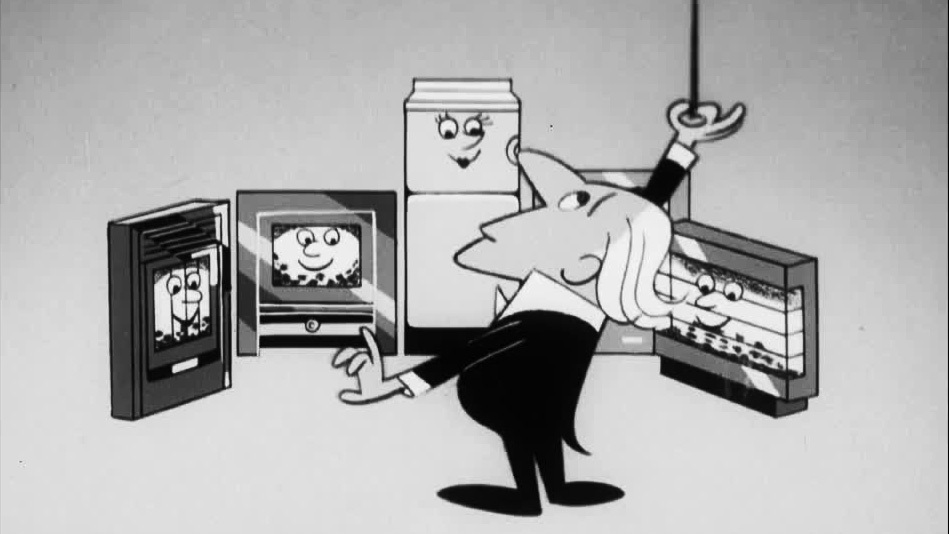 A chorus of coal fires sing for their cut-price supper in this short animated ad for the National Coal Board.