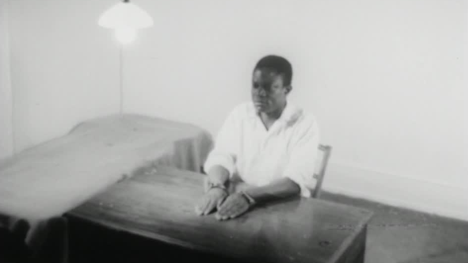 Tense, graphic experimental short film portraying police brutality inside a jail cell.