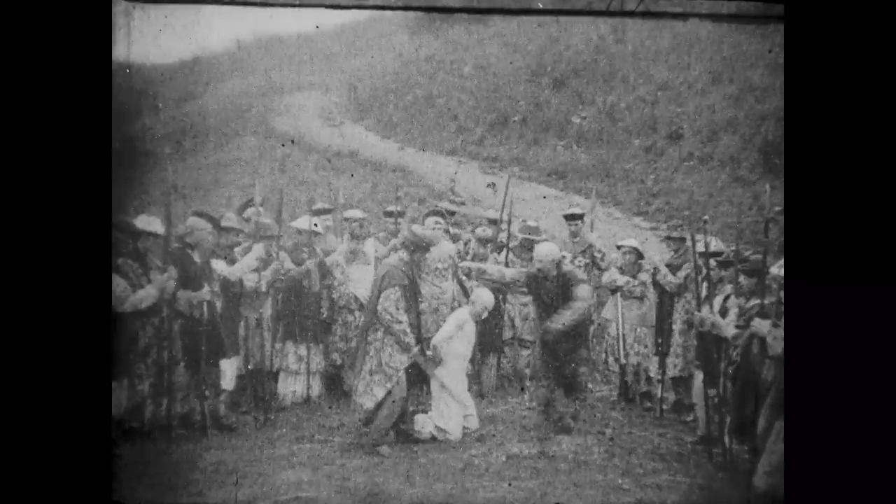 A grisly early fictional reconstruction inspired by atrocity stories from China's Boxer Rebellion.