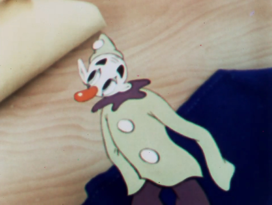 A cartoon fantasy brings fabric patterns to life in a literal soap opera - yet even here the reality of Home Front life creeps in