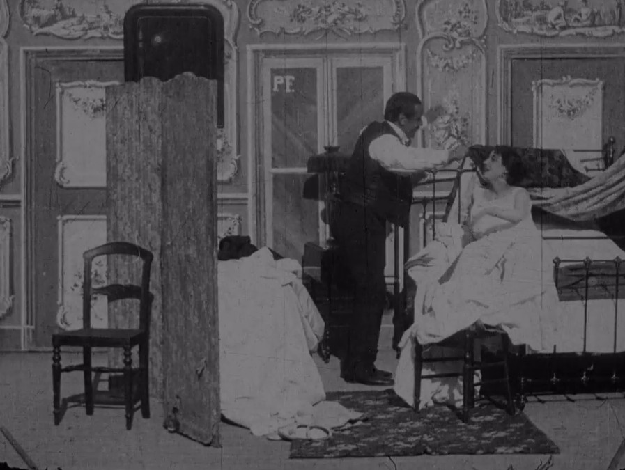 A mysterious fragment of Victorian footage.