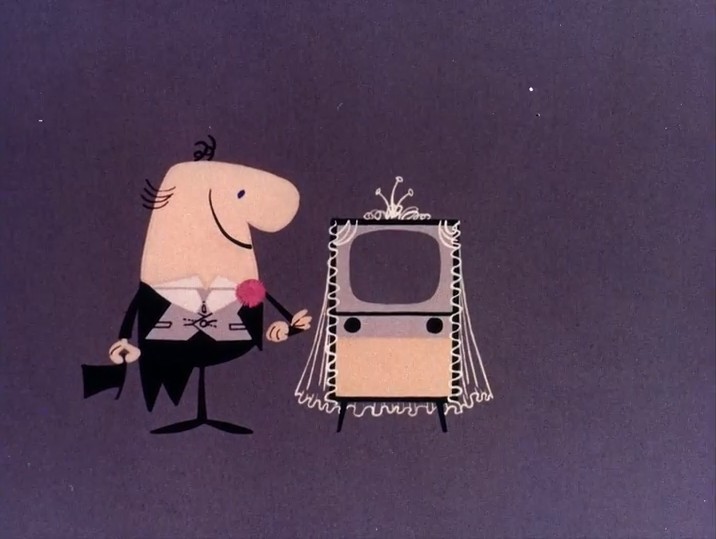Married to your television? This cartoon gives you an opportunity to re-evaluate your relationship with the gogglebox