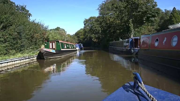 A relaxing, real-time recording from the bow of David Johns’ narrowboat as it cruises along Macclesfield Canal on a sunny late-summer day.