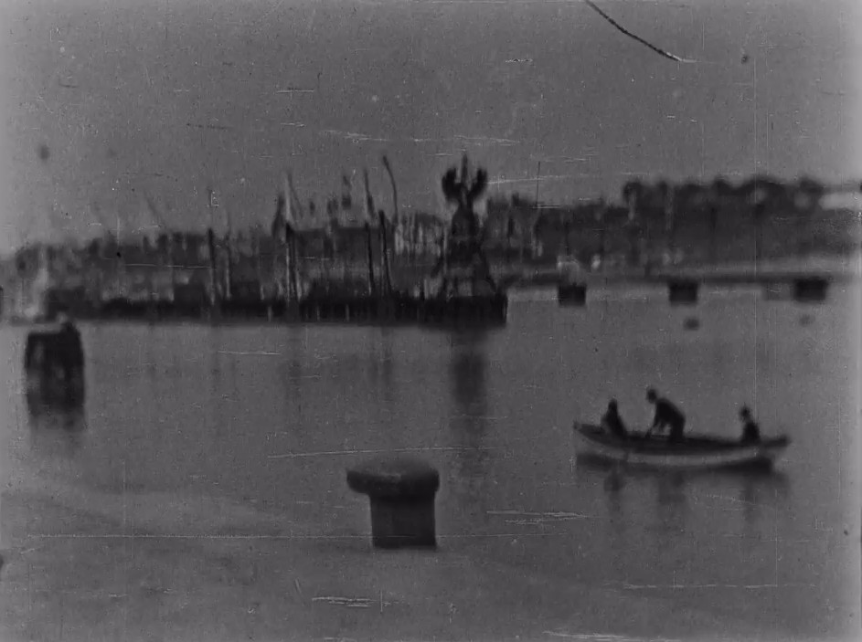 This was one of a series of actuality films made by the Victorian pioneer Birt Acres during 1895. The film is thought to have been shot on the occasion of the opening of the Kiel Canal by the German Kaiser Wilhelm II.