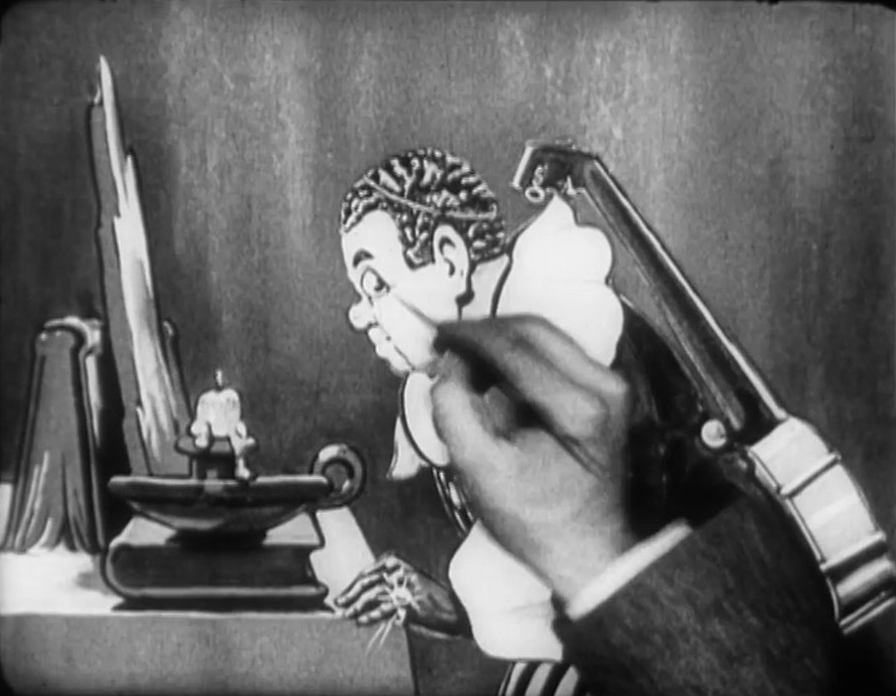An animated Moor of Venice brings comedy to Shakespeare's tragedy, in this cut-out cartoon with some neat tricks up its sleeve