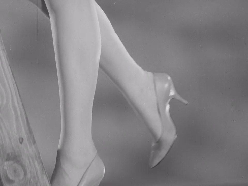 Sheerness in never ladder nylons: the proud boast of Pex's Pin Pin nylons.