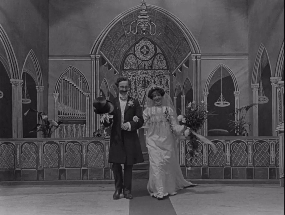 Who doesn't love a wedding? This breezy film squeezes the whole service into two minutes flat