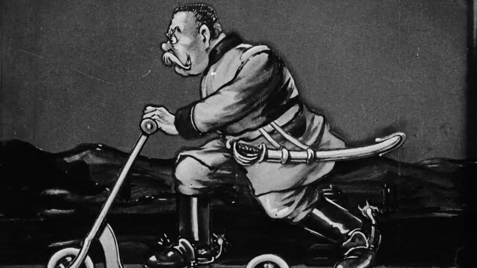 Anson Dyer imagines the characters behind newspaper adverts and brings them to life in this Kine Komedy Kartoon