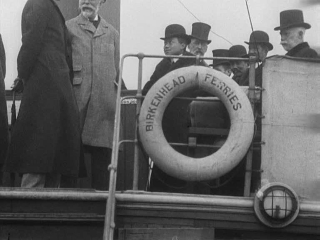 The future King of Siam takes a trip across the Mersey.