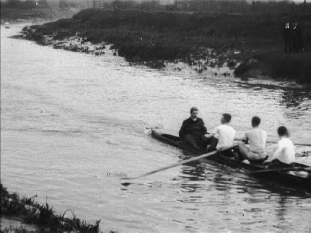 A delightful day out on the water as Edwardian rowers mess about on the River Hull.