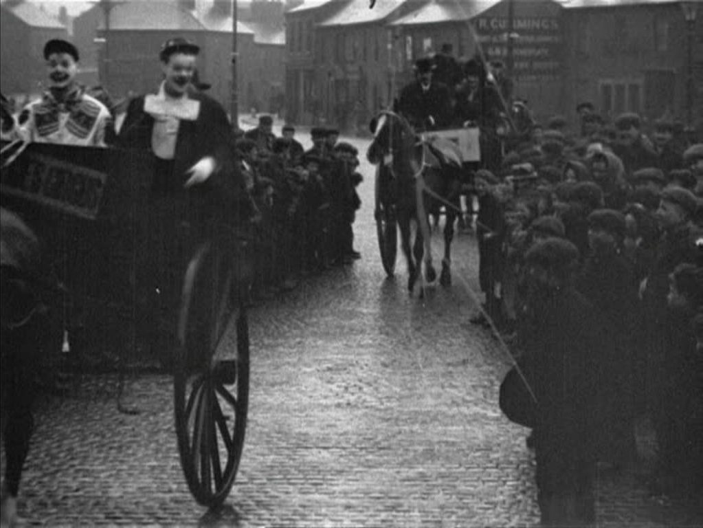 The circus comes to town in wintery Carlisle.