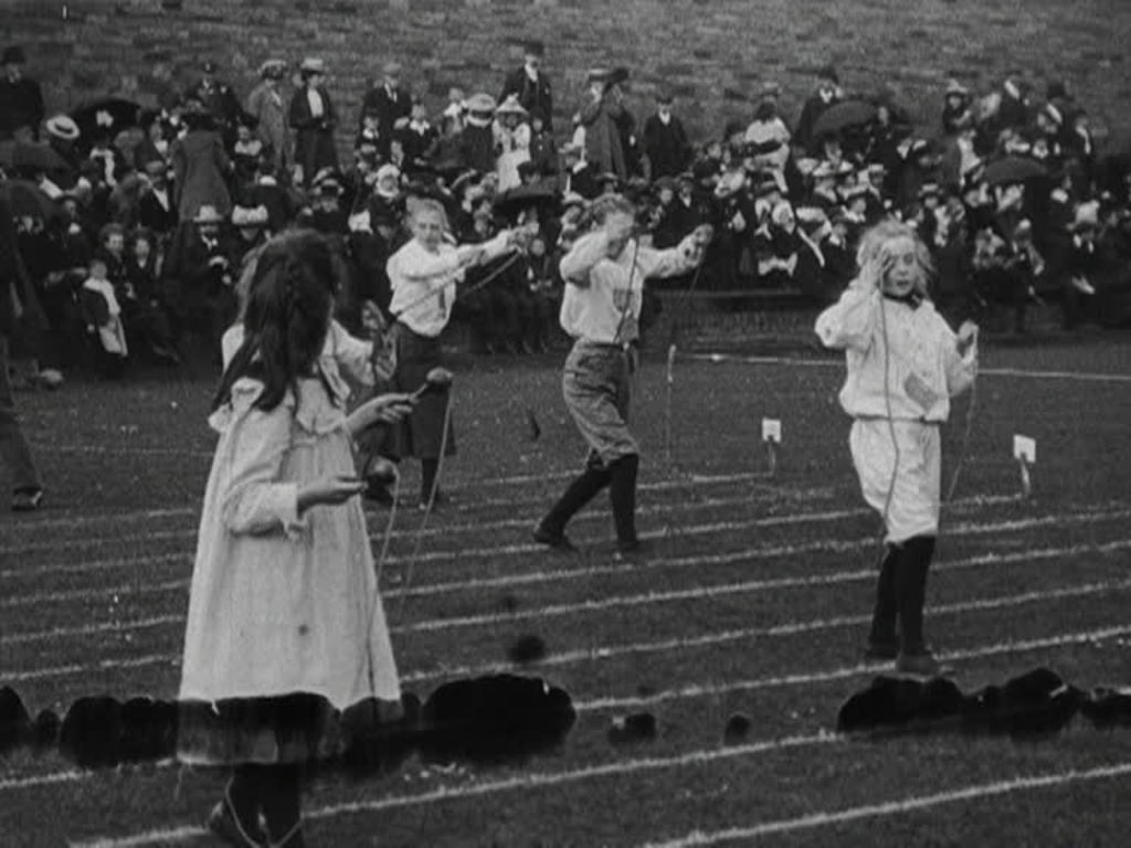 Barrels of laughs and sackfuls of fun at a school sports event in Edwardian West Yorkshire.