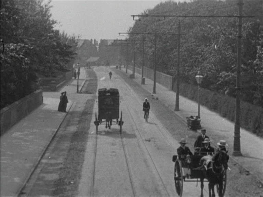 The inauguration of the Blackpool to Lytham tram route on 28 May 1903.