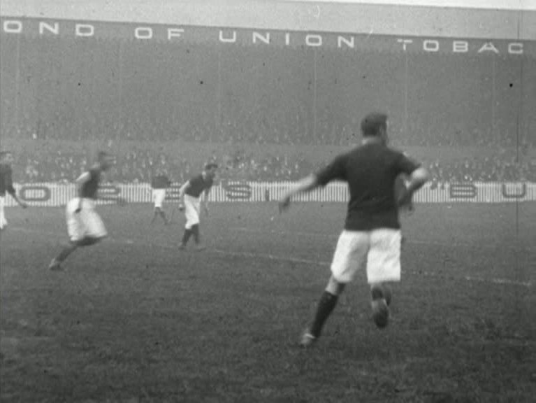 Early league football, with the team who will become Birmingham City losing at Anfield in a relegation year.