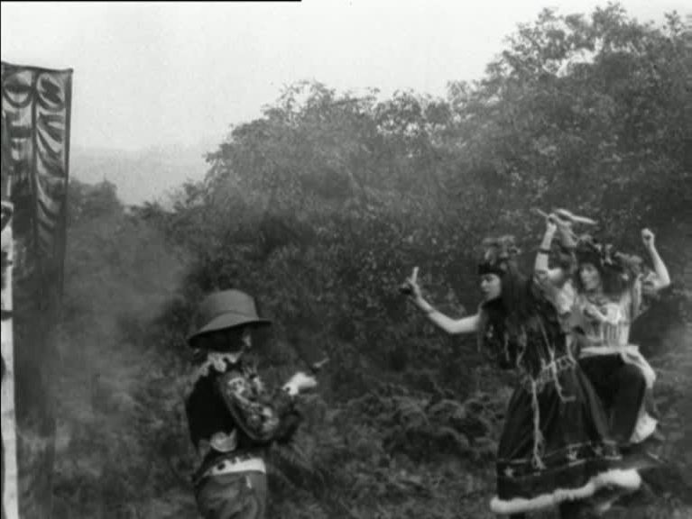 Out-takes of the world's earliest ever 'Western' film.