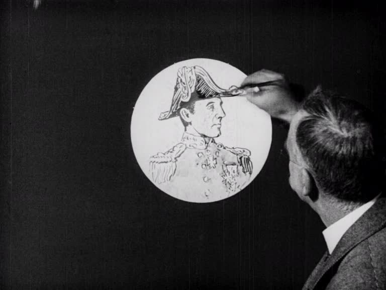 Skilled artist Lancelot Speed brings his cartoons to life to mock the German navy at the start of WWI.