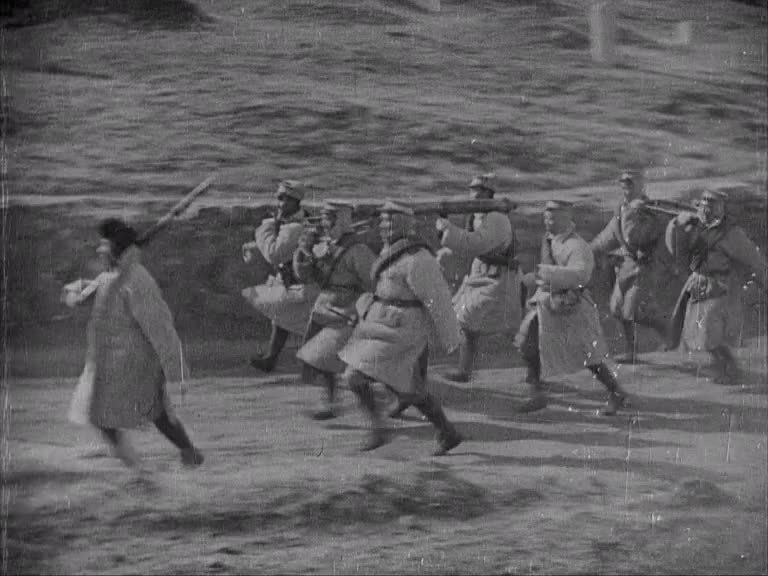 Troops of infamous warlord General Tsung Chang occupy strategic points in Jiangsu Province on the eve of the Chinese Civil War.
